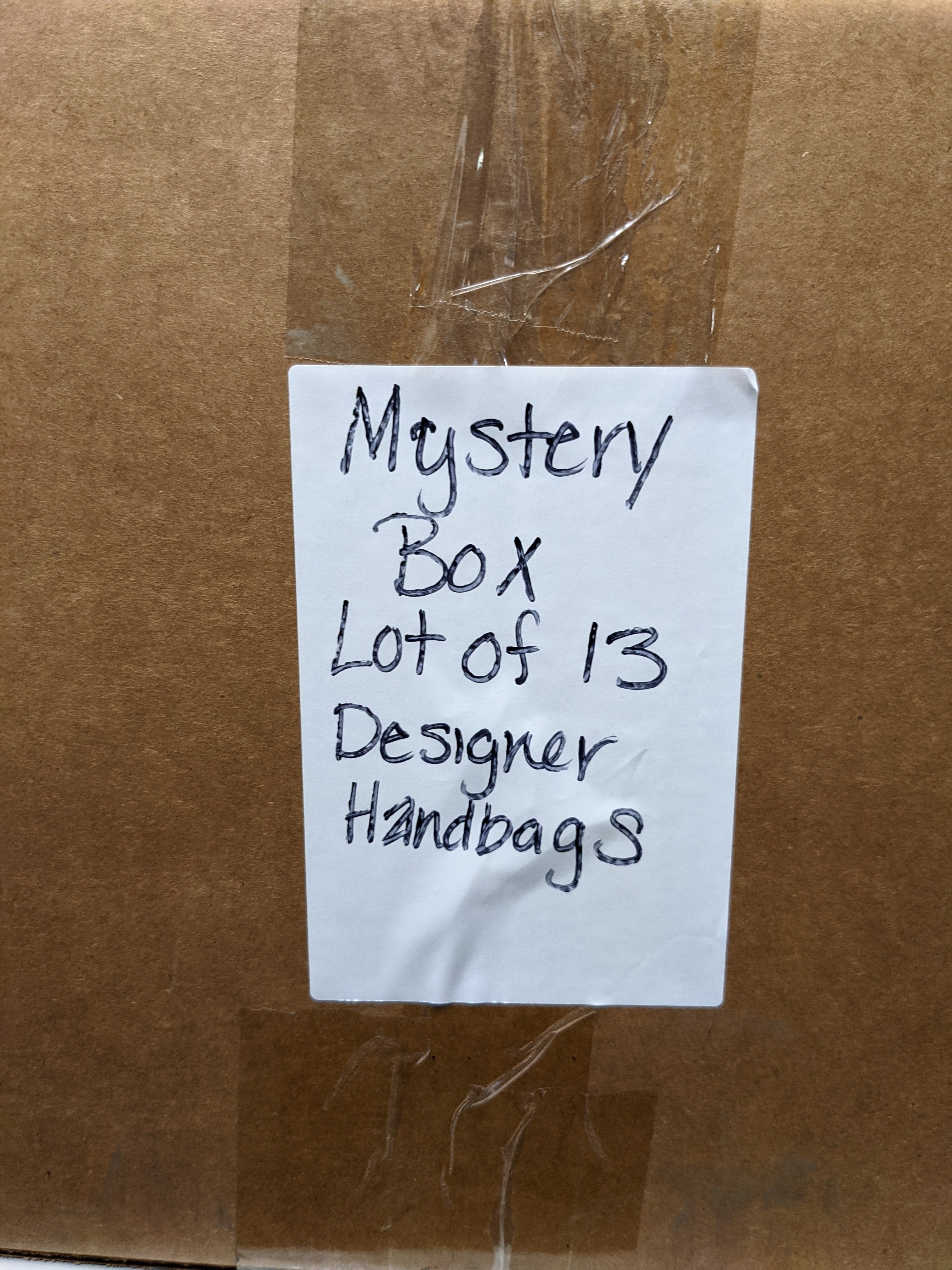 Mystery Box Lot Of 13 Designer Handbags (6932118012087)